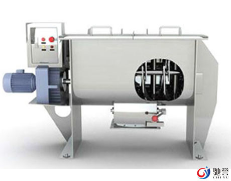 Ribbon Blender สำหรับการผสม PVC พร้อมสายพานสุญญากาศ