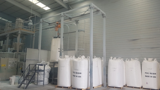 ระบบลำเลียงการชั่งน้ำหนักผสมผงอัตโนมัติสำหรับการอัดรีดท่อ PVC