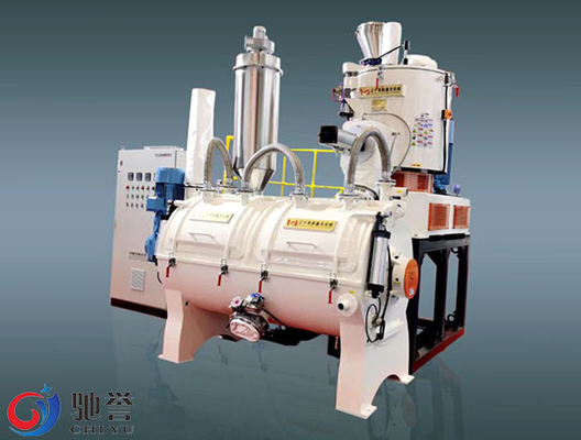 เครื่องผสมพลาสติก PVC Mixer พร้อมระบบจ่ายยาแบบลำเลียงสุญญากาศ