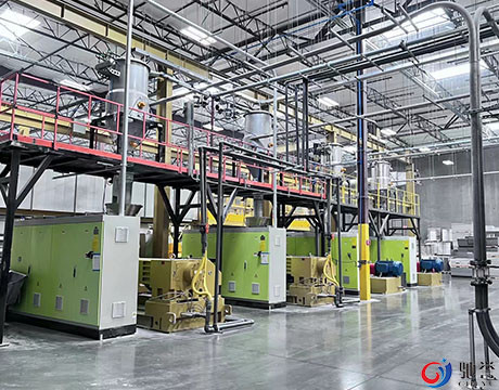 ระบบลำเลียงอาหารสุญญากาศด้วยลมอัตโนมัติสำหรับเครื่องอัดรีด PVC