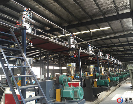 ระบบลำเลียงด้วยลมอัตโนมัติสำหรับเครื่องผสมผง PVC และเครื่องอัดรีด