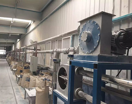 Tube Chain Conveyor ระบบลำเลียงอัตโนมัติ Extruder Feeding Machine