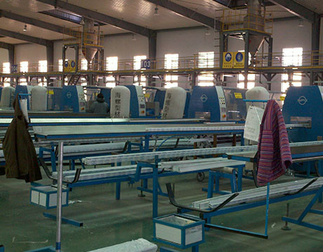 Tube Chain Conveyor ระบบลำเลียงอัตโนมัติ Extruder Feeding Machine