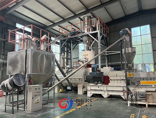 เครื่องผสมผง เครื่องผสม PVC วัตถุดิบ Loading Hopper