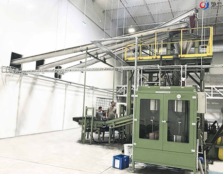 เครื่องผสมยางระบบชั่งน้ำหนักและผสมคาร์บอนแบล็ค Banbury Mixer