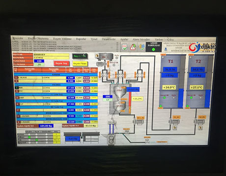 เครื่องชั่งน้ำหนักและผสมน้ำมันของเหลวคาร์บอนแบล็ค เครื่องผสมยาง Banbury Mixer