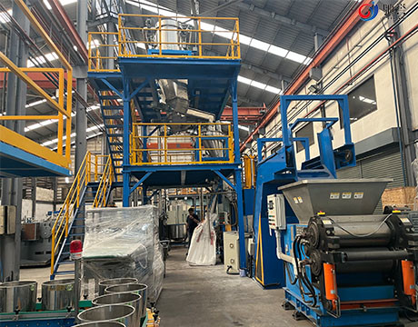 เครื่องผสมยาง Banbury Mixer Carbon Powder Oil Auto Dosing Mixing System
