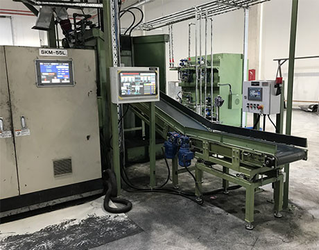 เครื่องผสมยาง Banbury Mixer Carbon Powder Oil Auto Dosing Mixing System